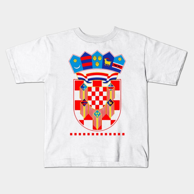 Croatia Kids T-Shirt by Xirtus